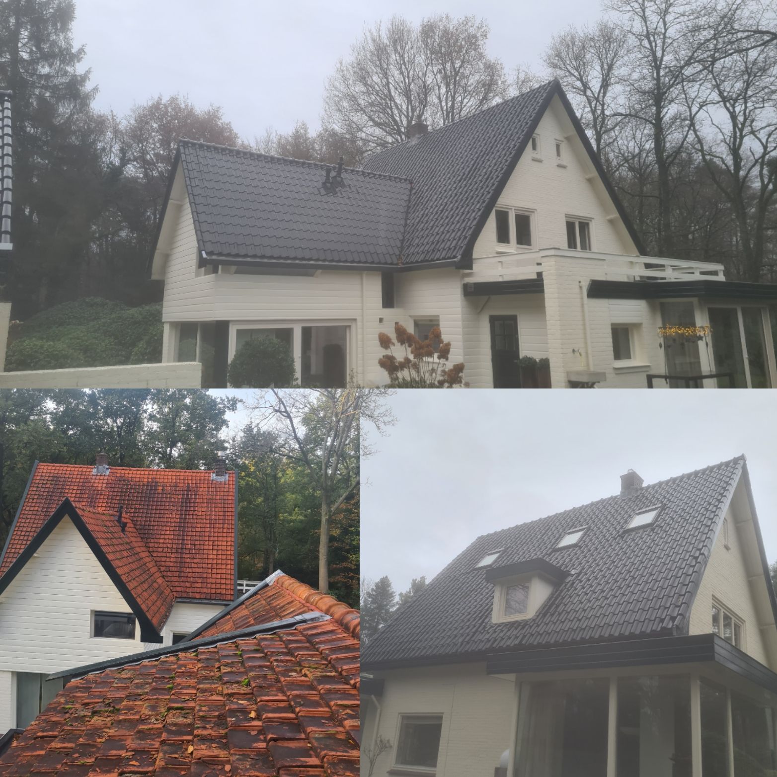 Voor en na – Beekbergen, pannendak vernieuwd